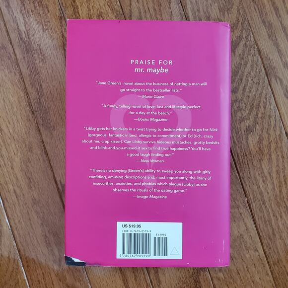 Mr. Maybe Hardback Book Jane Green - Picture 4 of 4